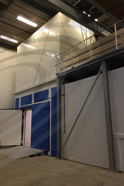 IAC Acoustics reverberation test room
